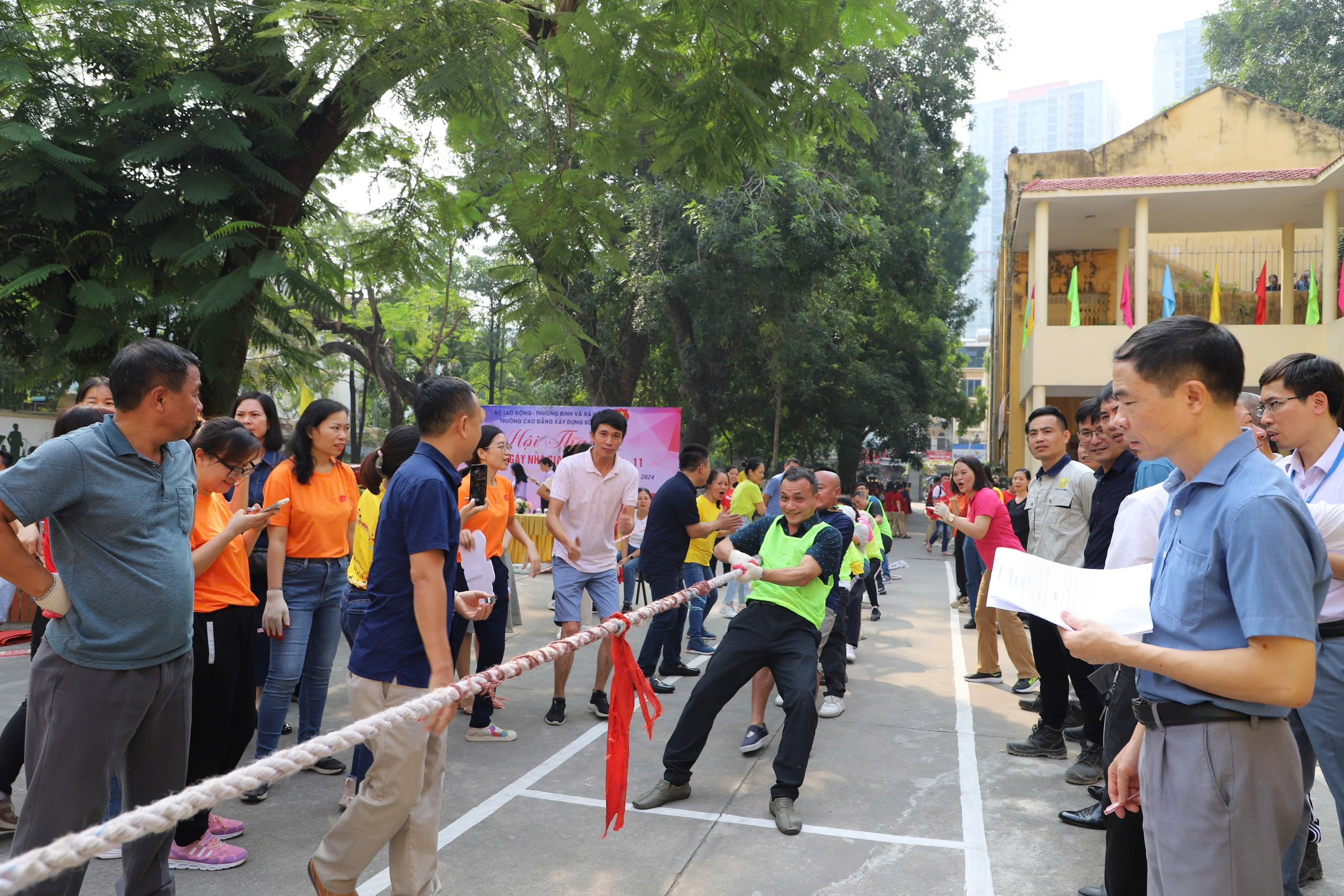 HỘI THAO CỦA CÔNG ĐOÀN VÀ ĐOÀN THANH NIÊN CHÀO MỪNG KỶ NIỆM 42 NĂM NGÀY NHÀ GIÁO VIỆT NAM (20/11/1982 – 20/11/2024)